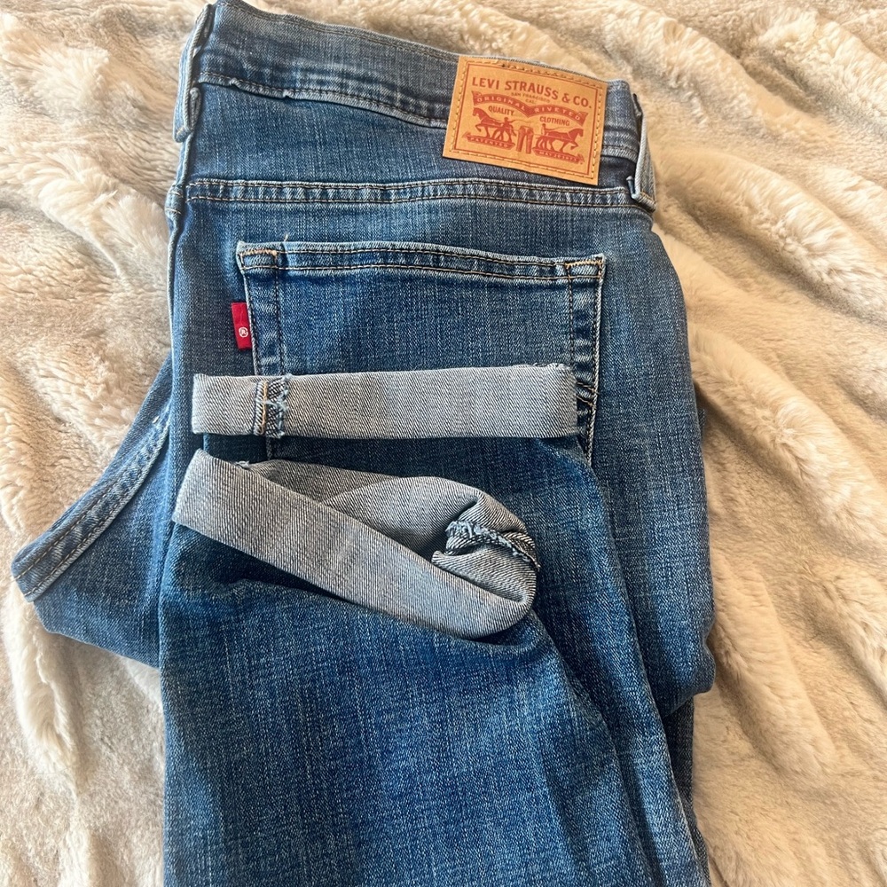 Levi's Boyfriend Women's Blue Jeans- Size 28